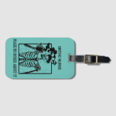 Étiquette À Bagage Drôle rayon X personnalisable Médicale emploi Orth (Devant Horizontal)