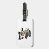 Étiquette À Bagage Droppin' My New Release Chien Hip-Hop (Devant Vertical)