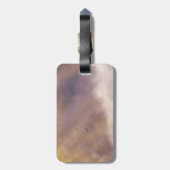 Étiquette À Bagage Dual-Sided Sunrise & Sunset Sky (Dos Vertical)