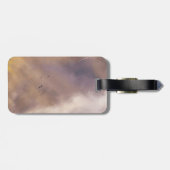 Étiquette À Bagage Dual-Sided Sunrise & Sunset Sky (Dos horizontal)
