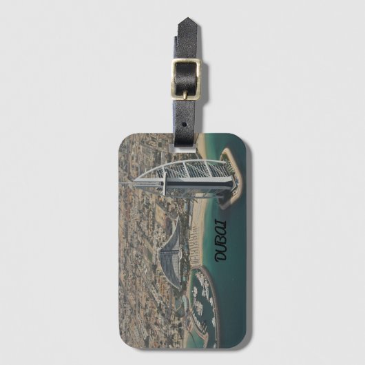 Étiquette À Bagage Dubaï (Devant Vertical)