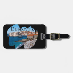 Étiquette À Bagage Dubrovnik avec une vue