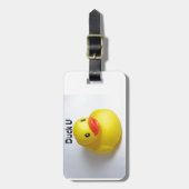 Étiquette À Bagage Duck U (Devant Vertical)