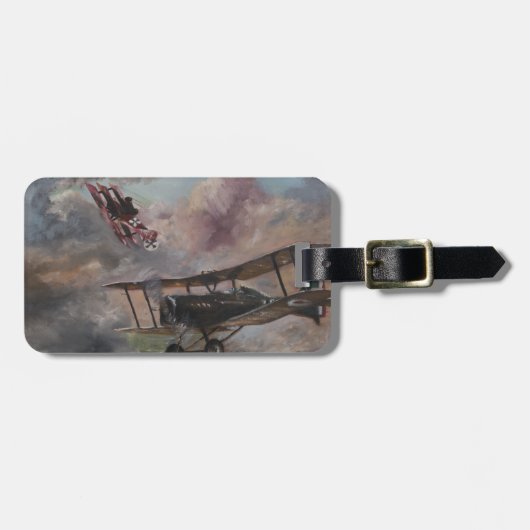 Étiquette À Bagage Duel 1917 (Devant horizontal)