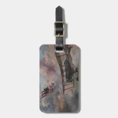 Étiquette À Bagage Duel 1917 (Devant Vertical)