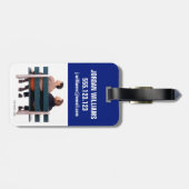 Étiquette À Bagage Dumb and Dumber | Des imperfections (Dos horizontal)