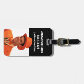 Étiquette À Bagage Dumb et Dumb | Lloyd Christmas (Devant horizontal)