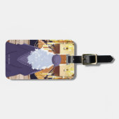 Étiquette À Bagage Dumbledore Parlant dans la grande salle Hogwarts (Devant horizontal)