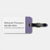 Étiquette À Bagage Dumbledore Parlant dans la grande salle Hogwarts (Dos horizontal)