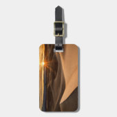 Étiquette À Bagage Dunes de Golden Sand, Death Valley, CA (Devant Vertical)