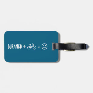 Étiquette À Bagage Durango Colorado Plus Bikes Vous Rend Heureux