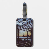 Étiquette À Bagage Dusk à la maison natale de la liberté (Dos Vertical)