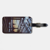 Étiquette À Bagage Dusk à la maison natale de la liberté (Dos horizontal)