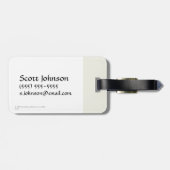 Étiquette À Bagage Dwalin, Nori et Bofur Graphic (Dos horizontal)