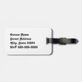 Étiquette À Bagage Eagle Beach Sunset (Dos horizontal)