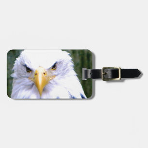 Étiquette À Bagage Eagle chauve