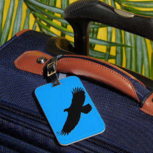 Étiquette À Bagage Eagle Flying Personnalisé Votre Balise Bagage