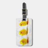 Étiquette À Bagage Easter Decoration - chicks en row (Devant Vertical)
