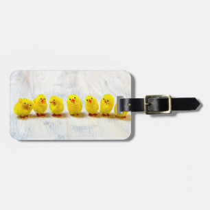 Étiquette À Bagage Easter Decoration - chicks en row