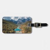 Étiquette À Bagage Eau | Blue Moon Lake, Chine (Devant horizontal)