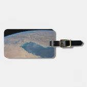 Étiquette À Bagage Eaux Bleues Tropicales Du Golfe Persique. (Devant horizontal)