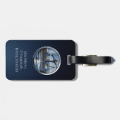 Étiquette À Bagage Échelles d'étiquette de bagage d'avocat de la (Dos horizontal)