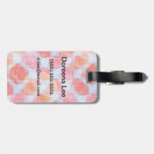 Étiquette À Bagage Éclairage à partir du arrière - plan de texture de (Dos horizontal)