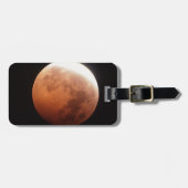 Étiquette À Bagage éclipse de la lune (Devant horizontal)