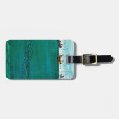 Étiquette À Bagage École de poissons parmi les lignes par Thornton Ut (Devant horizontal)