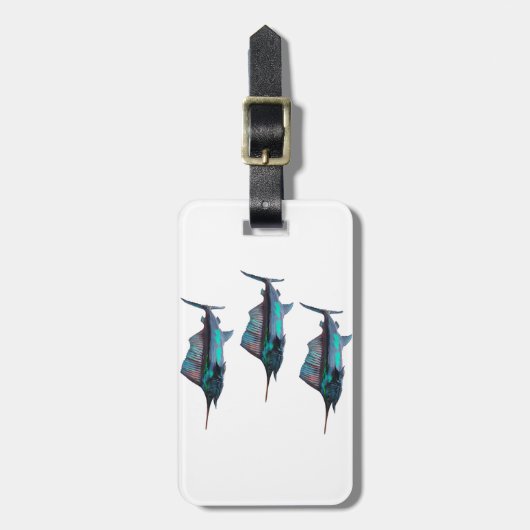 ÉTIQUETTE À BAGAGE ÉCOLE DE PUISSANCE (Devant Vertical)