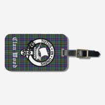 Ecosse Clan Wood Crest & Tartan