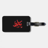 Étiquette À Bagage Écosse Lion Rampant (Dos horizontal)