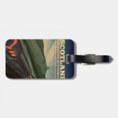 Étiquette À Bagage Ecosse Locomotive Travel Poster (Dos horizontal)