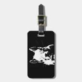 Étiquette À Bagage Écureuil (Devant Vertical)