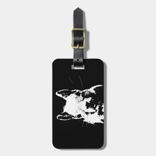 Étiquette À Bagage Écureuil (Devant Vertical)