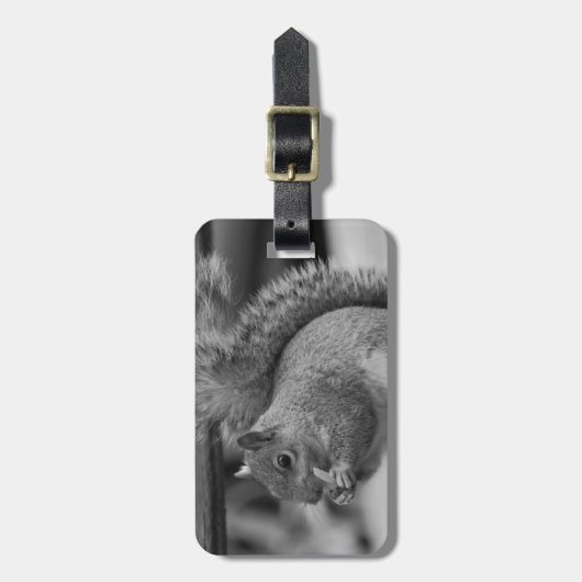 Étiquette À Bagage Écureuil (Devant Vertical)