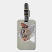 Étiquette À Bagage Écureuil mignon (Devant Vertical)