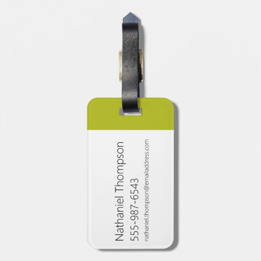 Étiquette À Bagage Ed, Edd, n Eddy Dollar Bill (Dos Vertical)