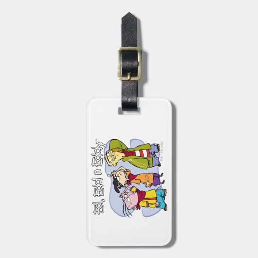 Étiquette À Bagage Ed, Edd, n Eddy Hand Signes (Devant Vertical)