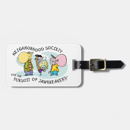 Étiquette À Bagage Ed, Edd, n Eddy - Jawbreakers (Devant horizontal)