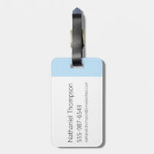 Étiquette À Bagage Ed, Edd, n Eddy sur un vélo (Dos Vertical)