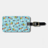 Étiquette À Bagage Ed, Edd, n Motif Eddy (Devant horizontal)