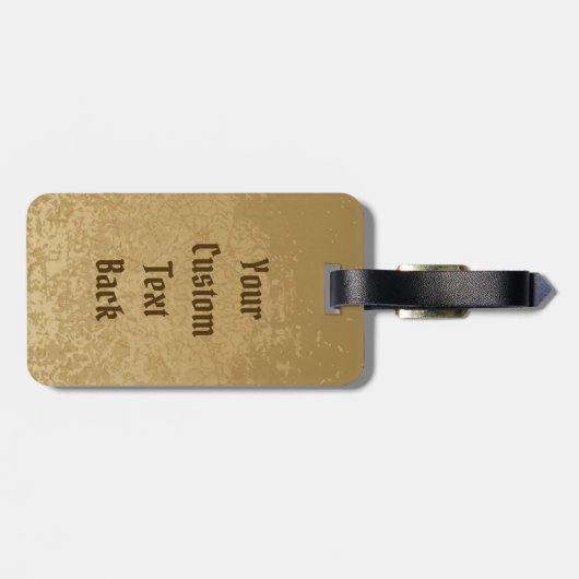 Étiquette À Bagage Edgar (Dos horizontal)