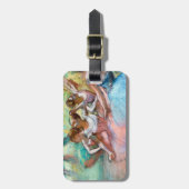 Étiquette À Bagage Edgar Degas - Quatre Ballerinas sur scène (Devant Vertical)