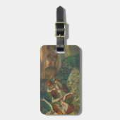 Étiquette À Bagage Edgar Degas Quatre Danseurs Impressionniste (Devant Vertical)