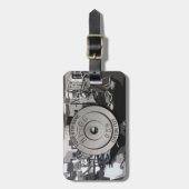 Étiquette À Bagage Édition grise drôle de forme physique de (Devant Vertical)