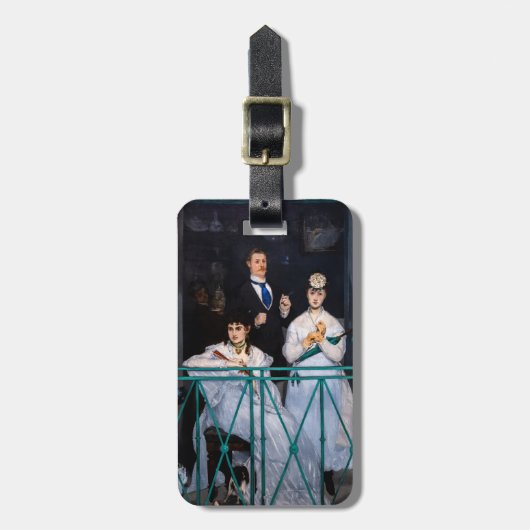 Étiquette À Bagage Edouard Manet - Balcon / Le Balcon (Devant Vertical)