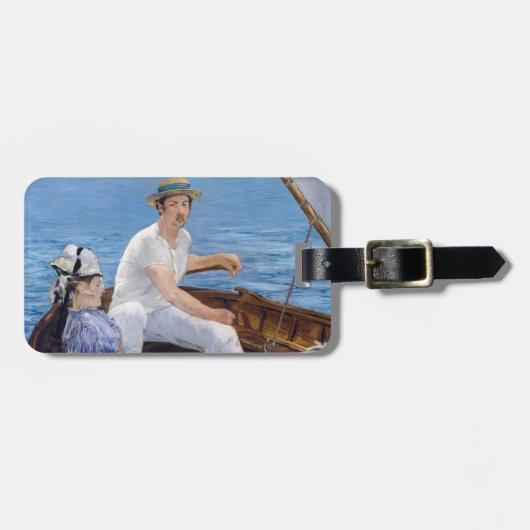 Étiquette À Bagage Edouard Manet - Bateau (Devant horizontal)
