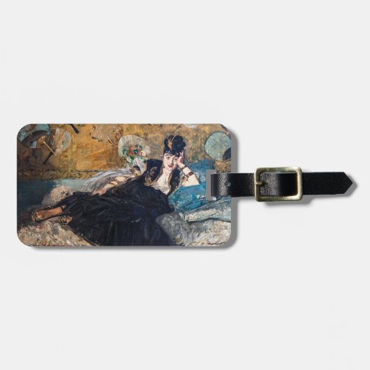 Étiquette À Bagage Edouard Manet - Dame aux Éventails (Devant horizontal)
