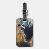 Étiquette À Bagage Edouard Manet - Dame aux Éventails (Devant Vertical)